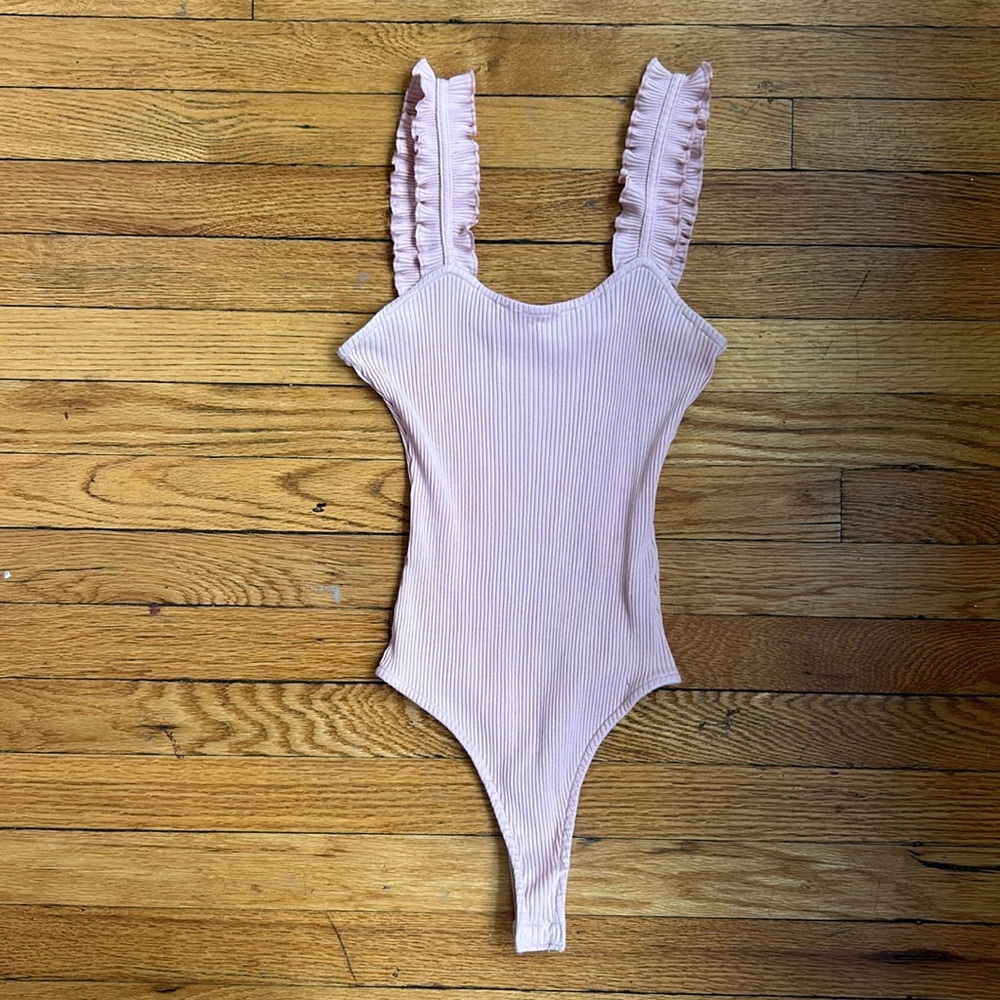 Ribbed Bodysuit